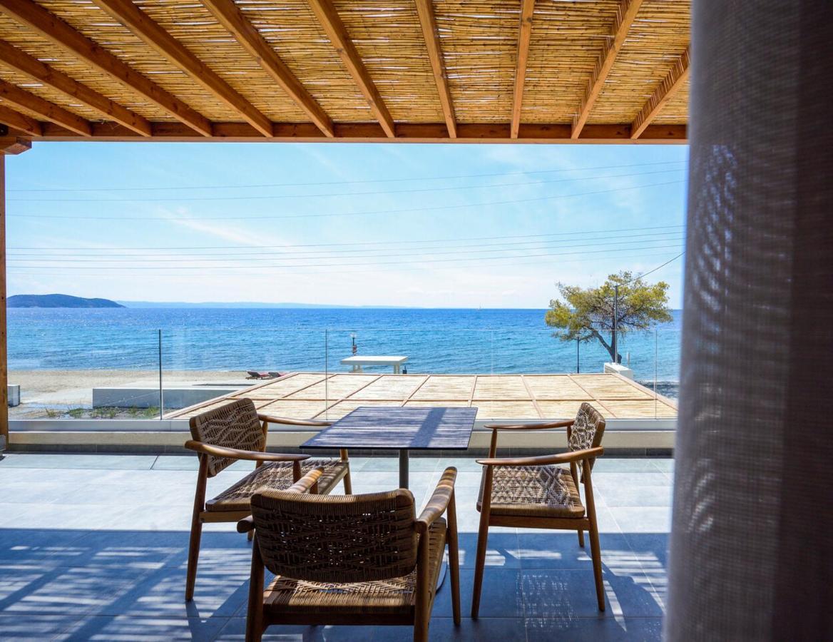 Amyntas Seafront Hotel Neos Marmaras Bagian luar foto