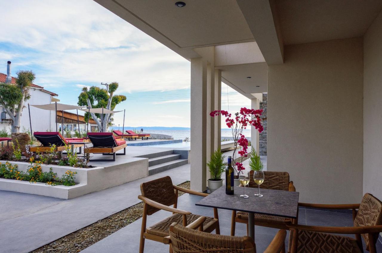 Amyntas Seafront Hotel Neos Marmaras Bagian luar foto